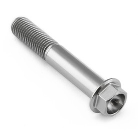 Titanium Flanged Hex Head Bolt M10x(1.25mm)x60mm