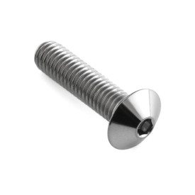 Titanium Dome Head Bolt M6x(1.00mm)x25mm (12mm O/D)