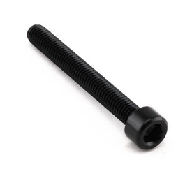 Aluminium Socket Cap Bolt M6x(1.00mm)x50mm Black
