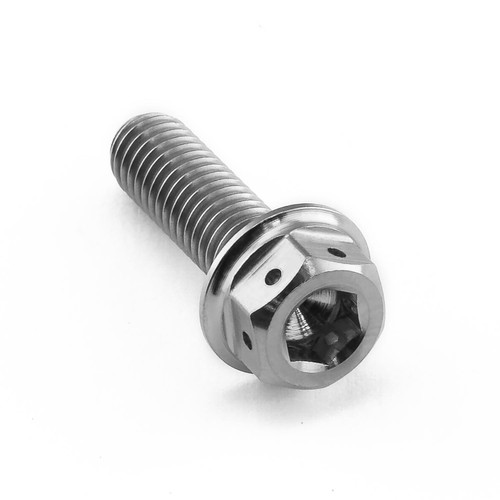 Titanium DualDrive Bolt M6x(1.00mm)x20mm Race Spec