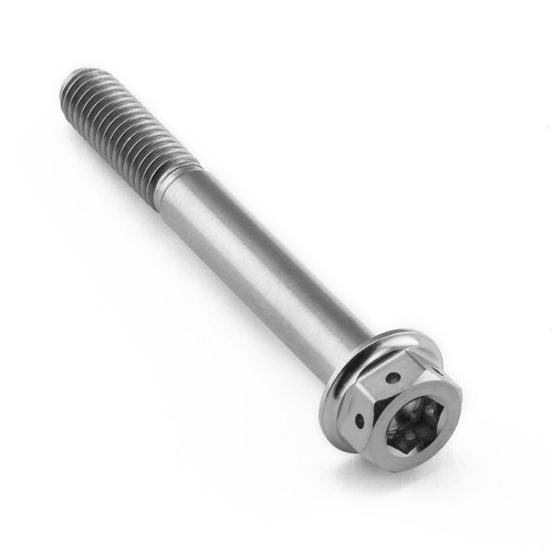 Titanium DualDrive Bolt M6x(1.00mm)x50mm Race Spec