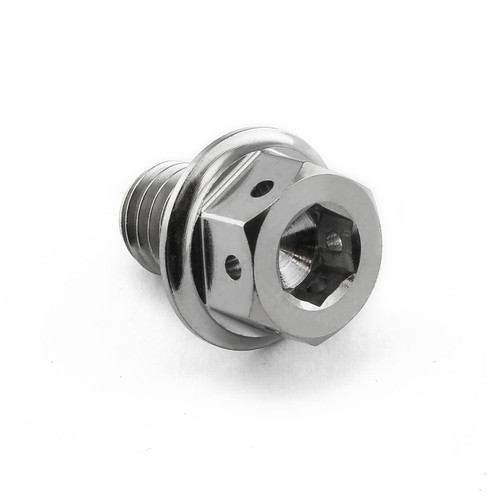 Titanium DualDrive Bolt M8x(1.25mm)x10mm Race Spec
