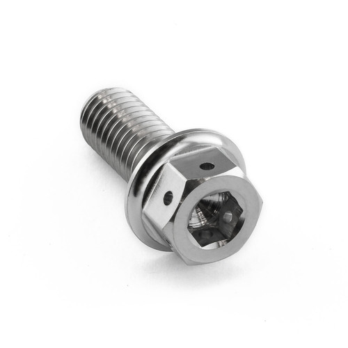 Titanium DualDrive Bolt M8x(1.25mm)x20mm Race Spec