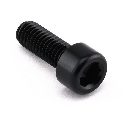 Aluminium Socket Cap Bolt M6x(1.00mm)x16mm Black