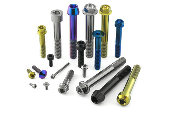 Titanium Bolts Head Styles