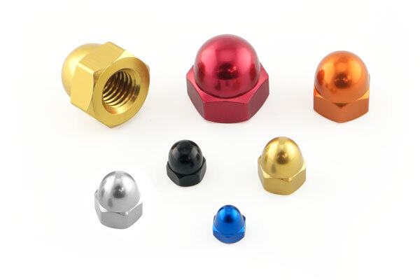 Aluminium Dome Nuts