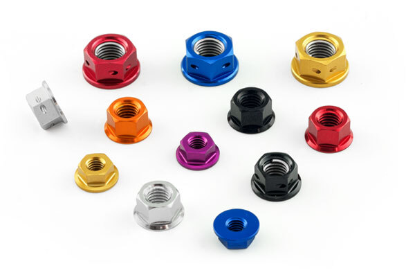Aluminium Flanged Nuts