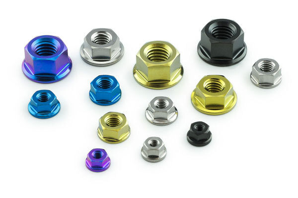 Titanium Flanged Nuts