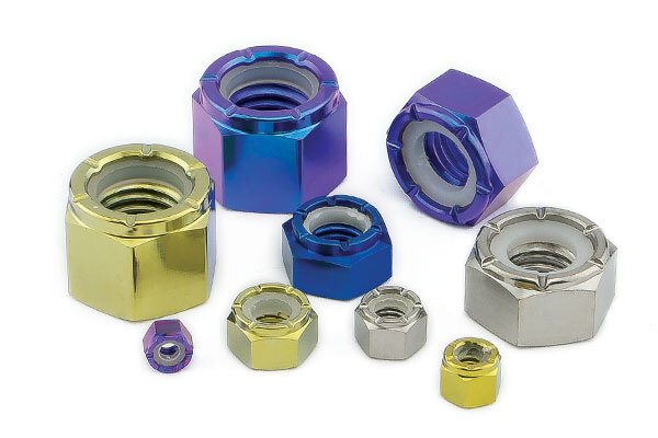 Titanium Nylock Nuts