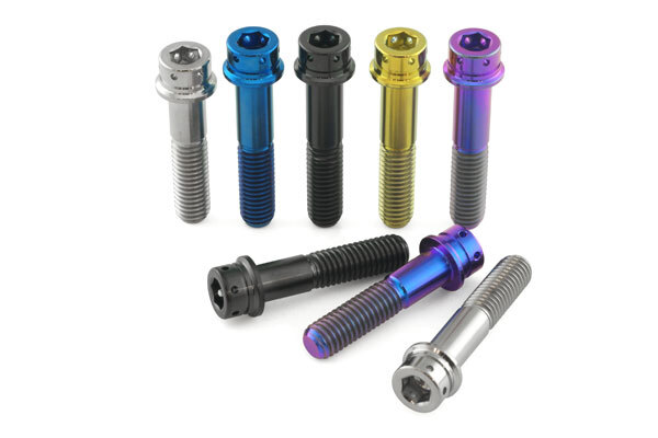 Titanium Flanged Socket Cap Drilled Bolts