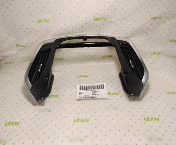 2018 CHEVY TRAVERSE DASH RADIO DISPLAY BEZEL WITH VENTS