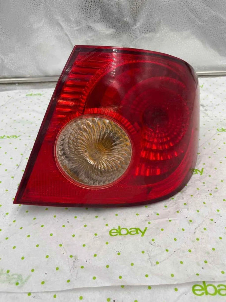 03 04 05 06 07 08 TOYOTA COROLLA Tail Light Assembly Right 03 04 05 06 07 08 TOYOTA COROLLA Tail Light Assembly Right
