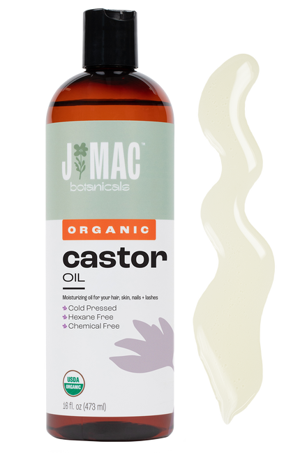 Organic Castor Oil - Plastic Bottles