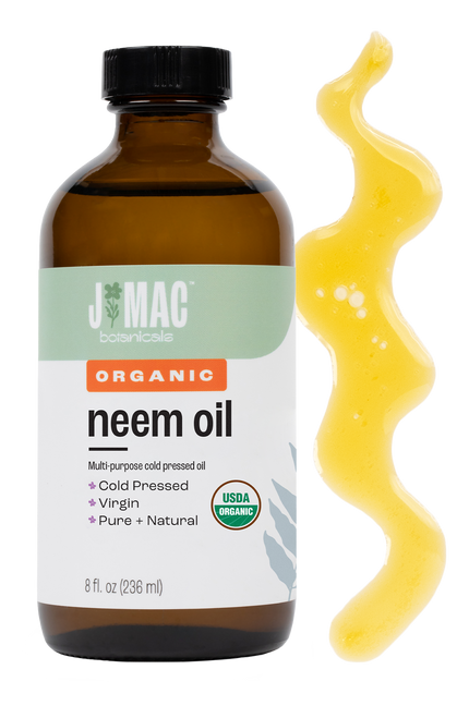 Organic Neem Oil - Glass Bottles