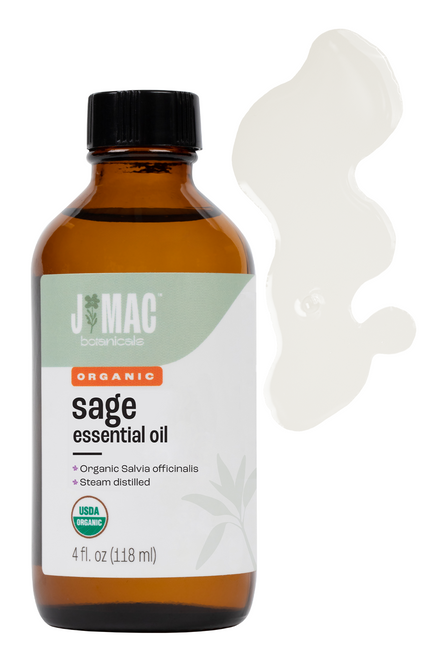 Organic Sage Essential Oil 4 Fl oz
