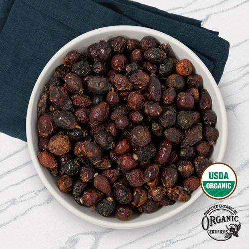 Organic Rose Hips whole