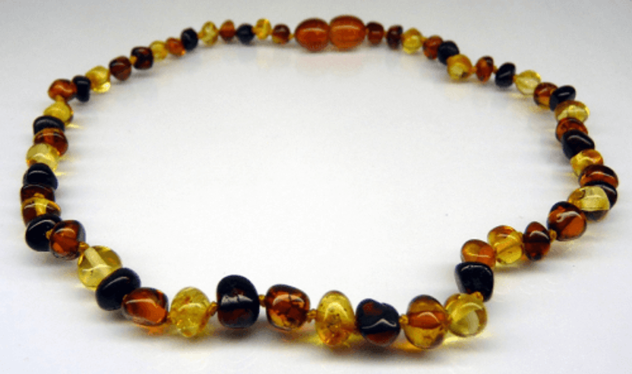 Baltic Amber Teething Necklace For Babies