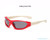 Kids Bendable Outdoor Sport Sunglasses  - Red/White