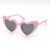 Toddler Heart Sunglasses - Light Pink