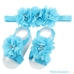 Cute Baby Headband And Shoe Set - Sky Blue Cute Baby Headband And Shoe Set - Sky Blue