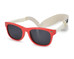 Baby Sunglasses With Strap - Red/White | Rad-Rayz