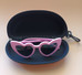 Kids Sunglasses Case - Pink Open