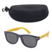 Kids Sunglasses and Case Set - Navy/Yellow Kids Sunglasses and Case Set - Navy/Yellow
