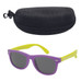 Baby Sunglasses and Case Set - Purple/Yellow Baby Sunglasses and Case Set - Purple/Yellow