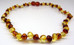 Amber Teething Necklace - Bi Colour