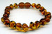 Amber Teething Bracelets - Cognac