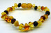 Amber Teething Bracelets - Multi-Scotch Amber Teething Bracelets - Multi-Scotch
