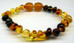 Amber Teething Bracelets - Rainbow Amber Teething Bracelets - Rainbow
