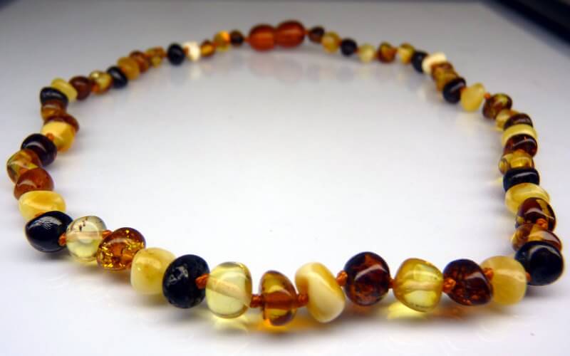 multi-scotch amber teething necklace multi-scotch amber teething necklace