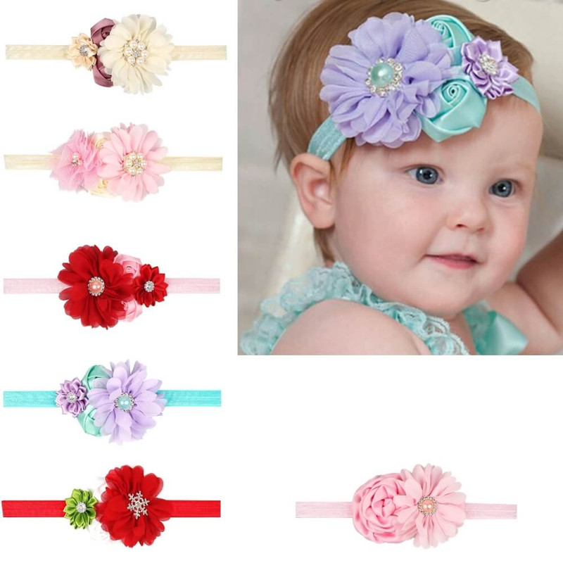 baby flower crown headbands