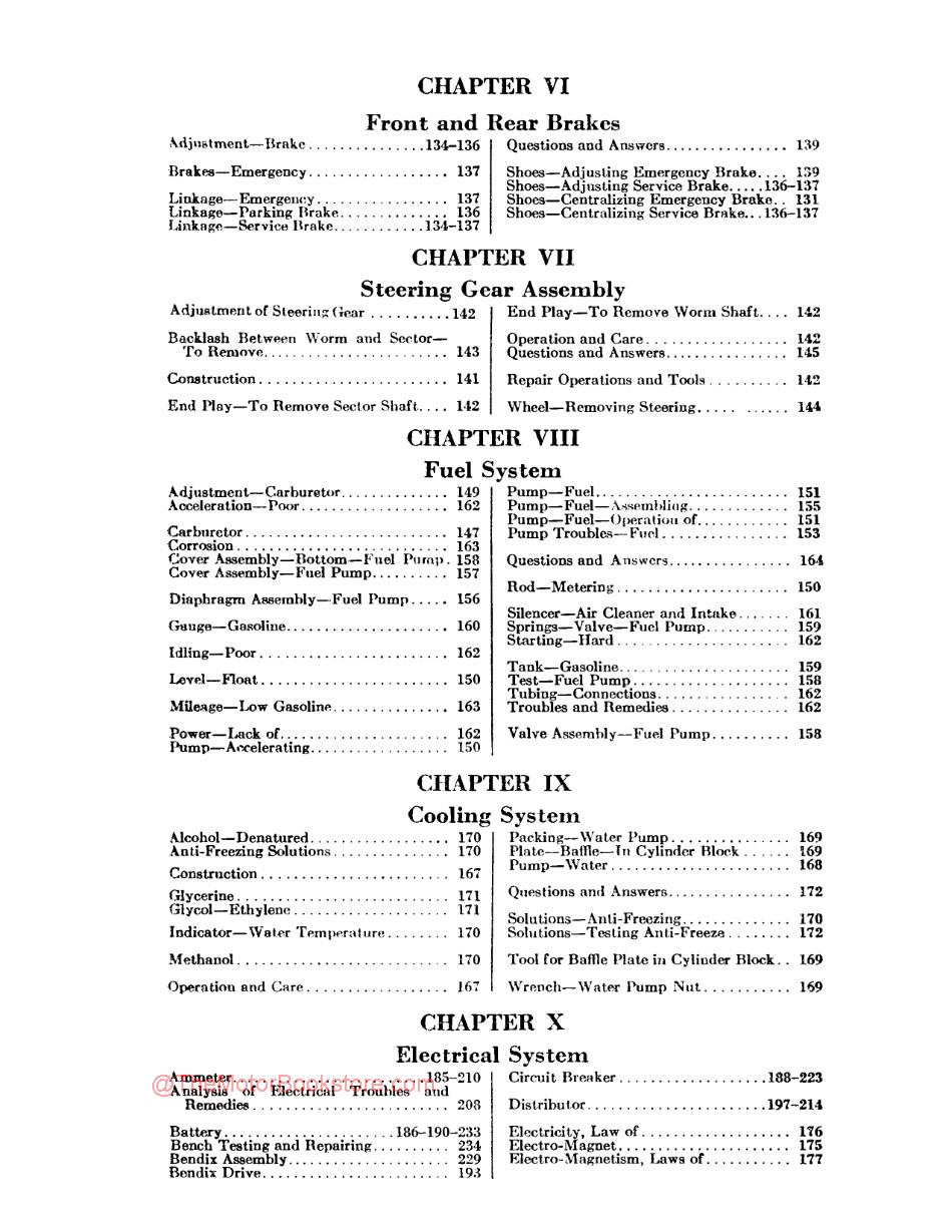 1933 Chevrolet Shop Manual