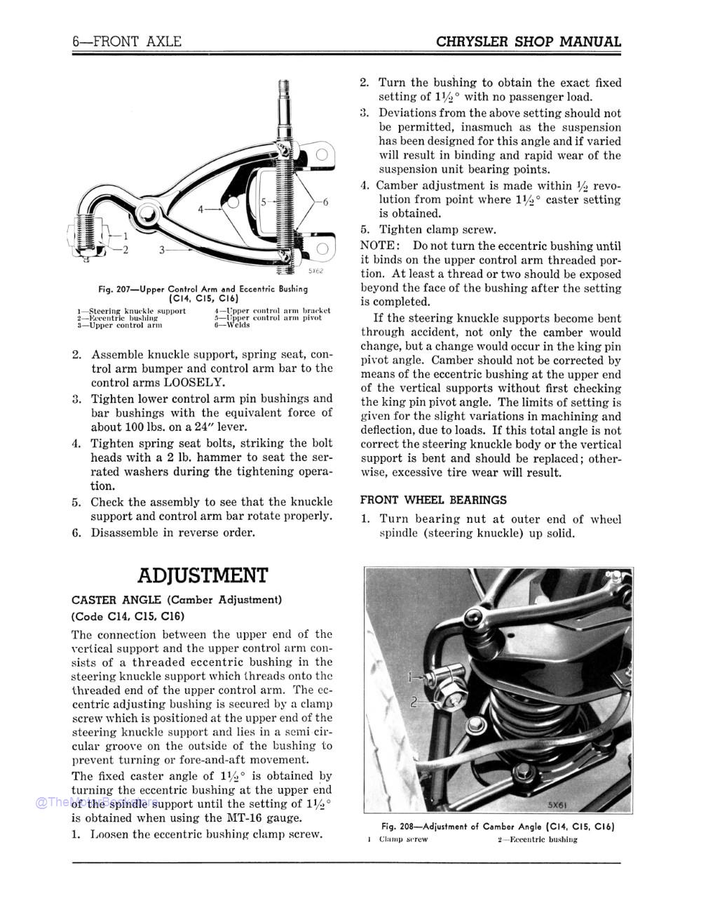 1937 Chrysler Shop Manual - Sample Page 1