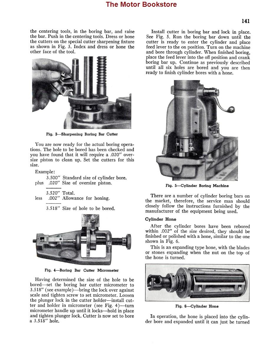 1939 Chevrolet Car & Truck Shop Manual Sample Page - Cylinder