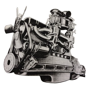 1940 Buick Engine Photo