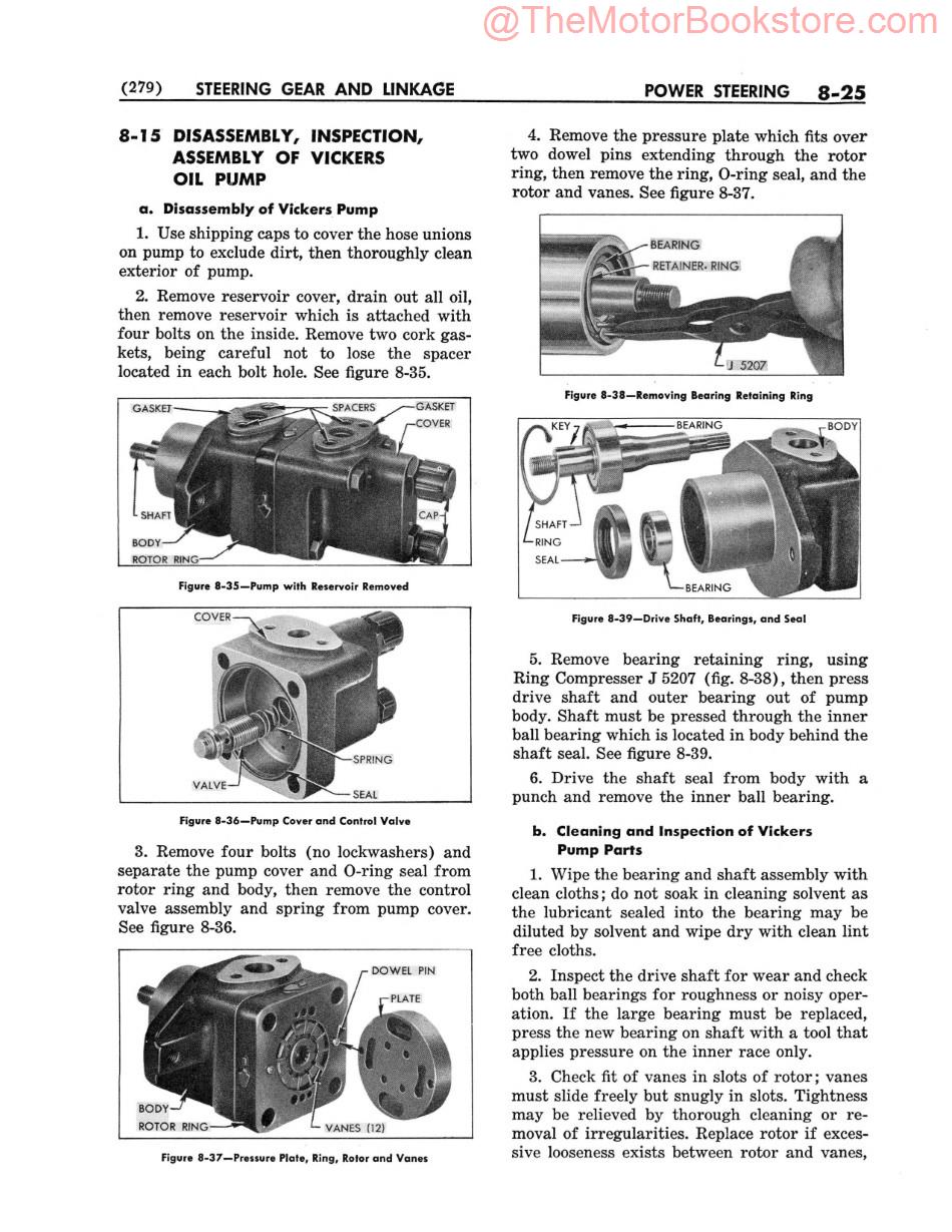 1964 Buick  Shop Manual  Sample Page - Power Steering