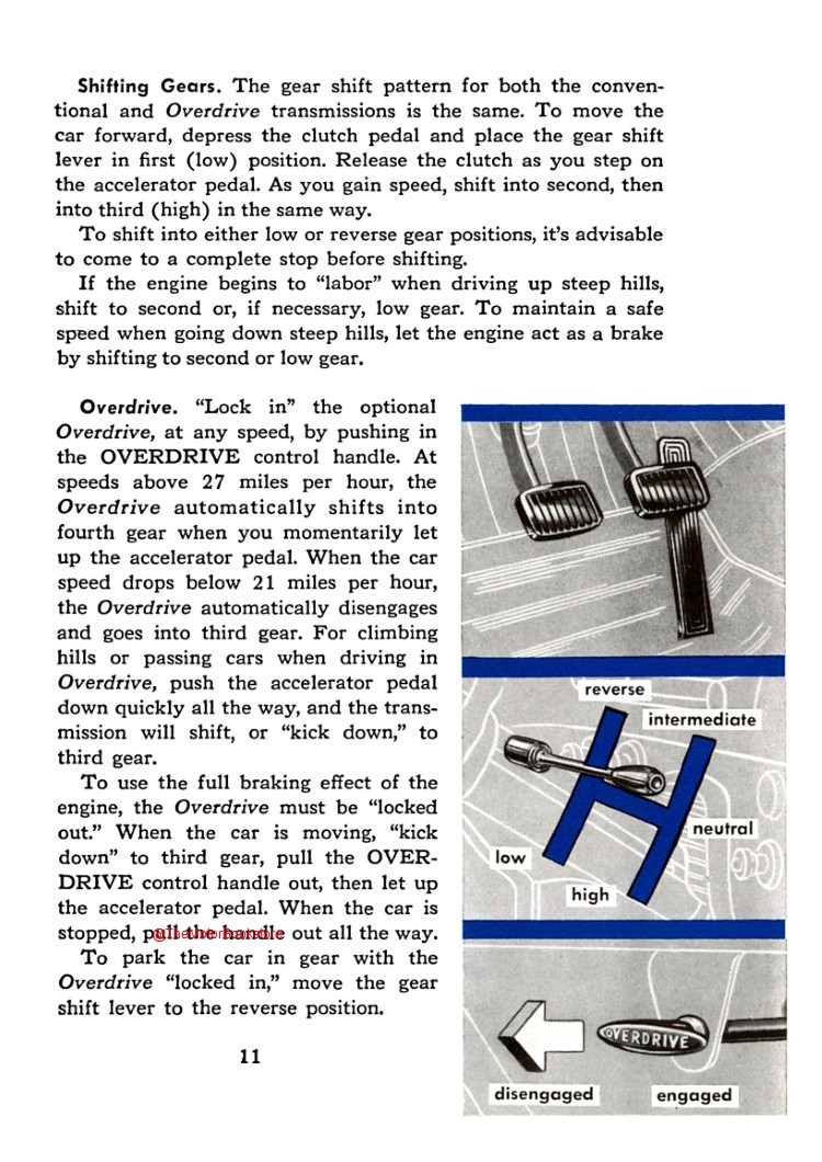 1955 Ford Owner's Manual - Sample Page