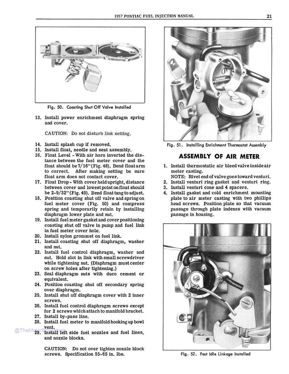 1957 Pontiac Fuel Injection Manual - Sample Page 1