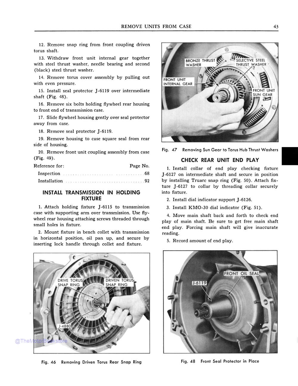 1958 - 1959 Pontiac Hydra-Matic Manual - Sample Page 1