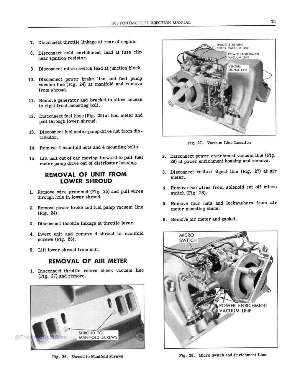 1958 Pontiac Fuel Injection Manual - Sample Page 1