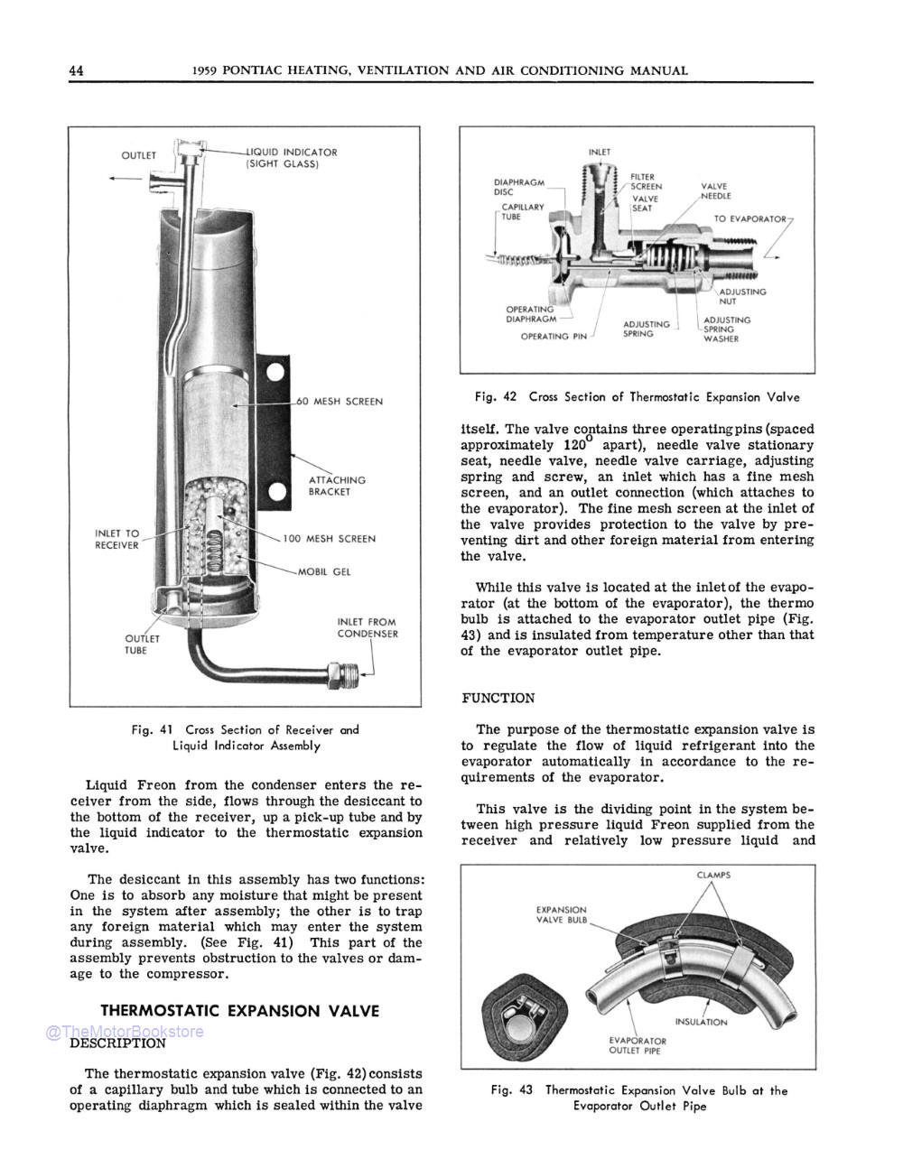 1959 Pontiac HVAC Manual - Sample Page 1