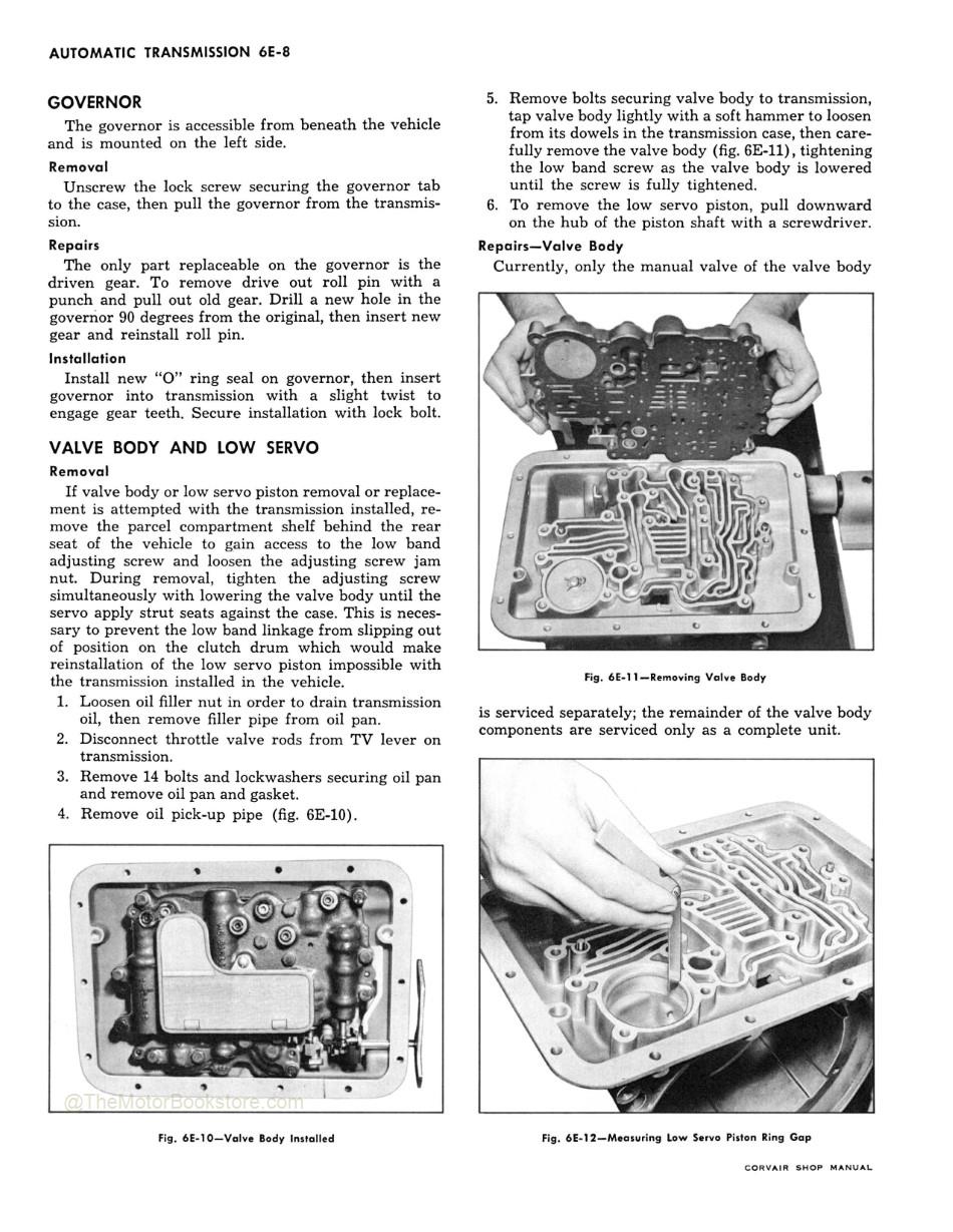 1960 Corvair Shop Manual - Automatic Transmission