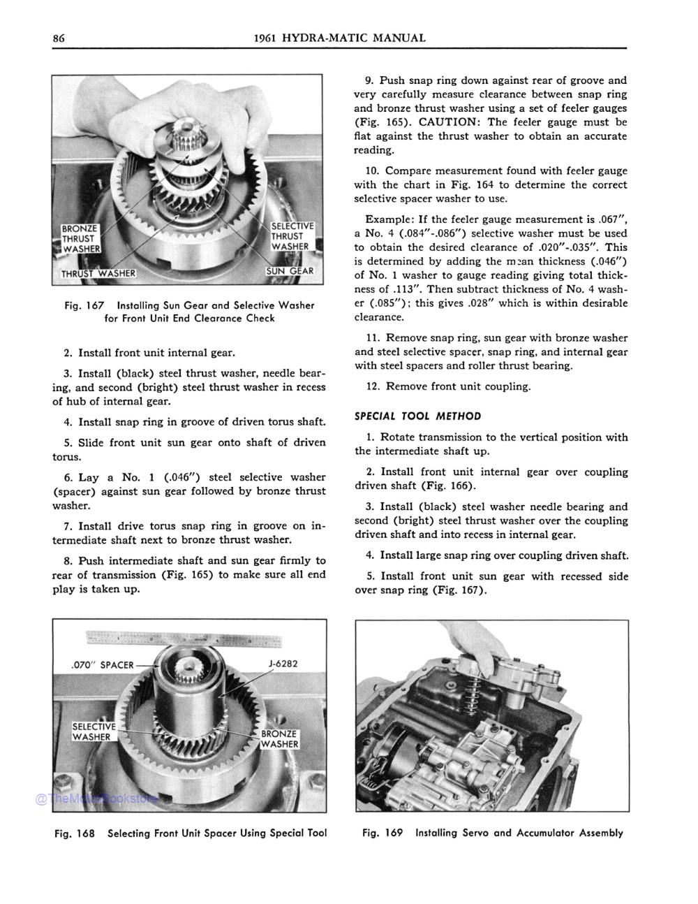 1961 Pontiac Hydra-Matic Shop Manual - Sample Page 1