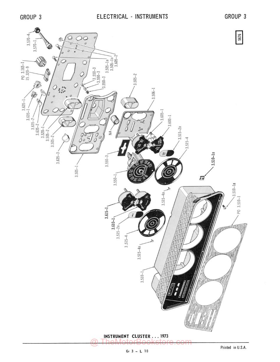 1962 - 1973 Jeep J-Series (Gladiator, Wagoneer) Parts Catalog - Sample Page 1