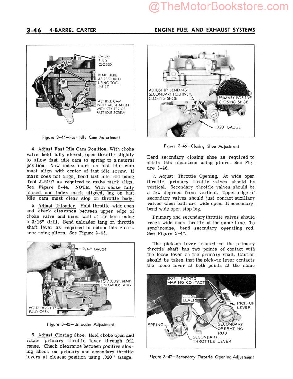 1962 Buick Service Manual  Sample Page - Engine Fuel and Exhaust Systems