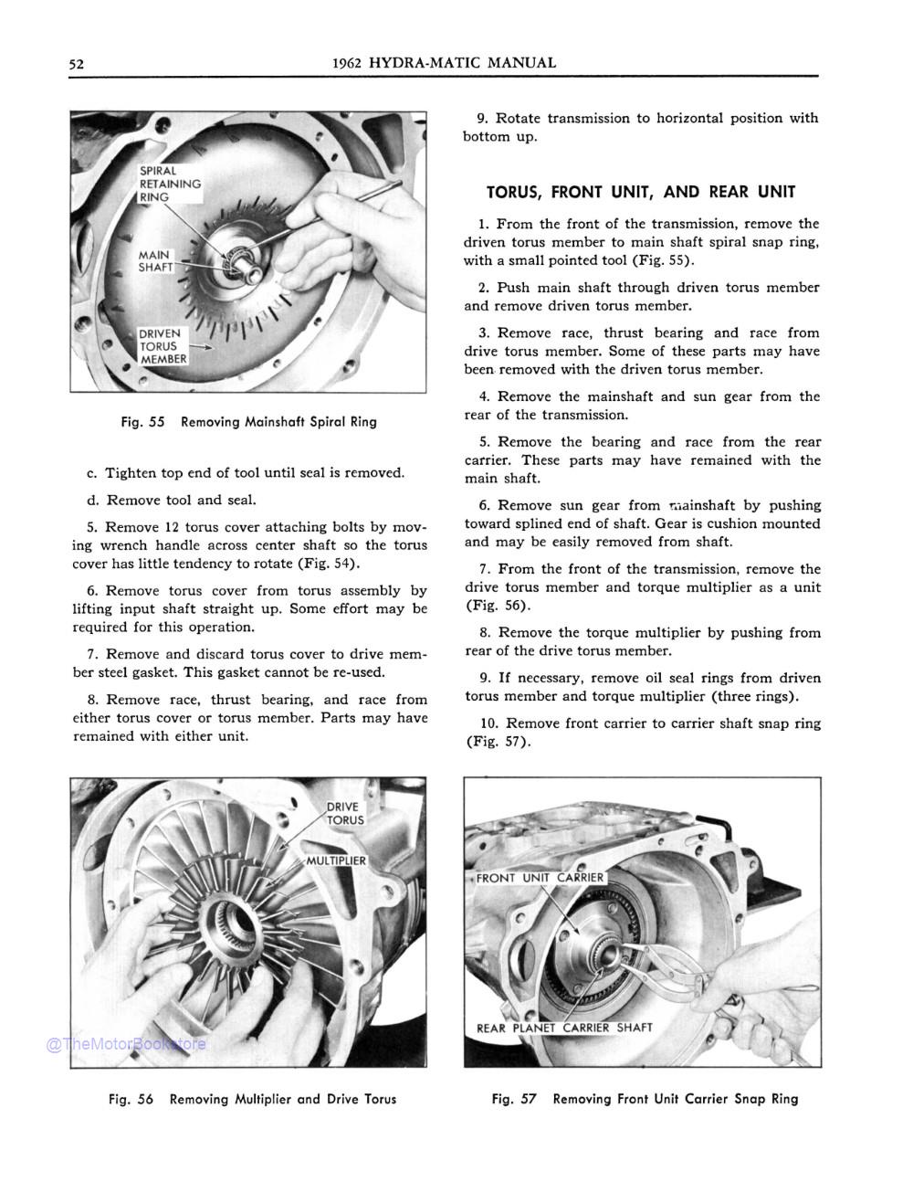 1962 Pontiac Hydra-Matic Shop Manual - Sample Page 1