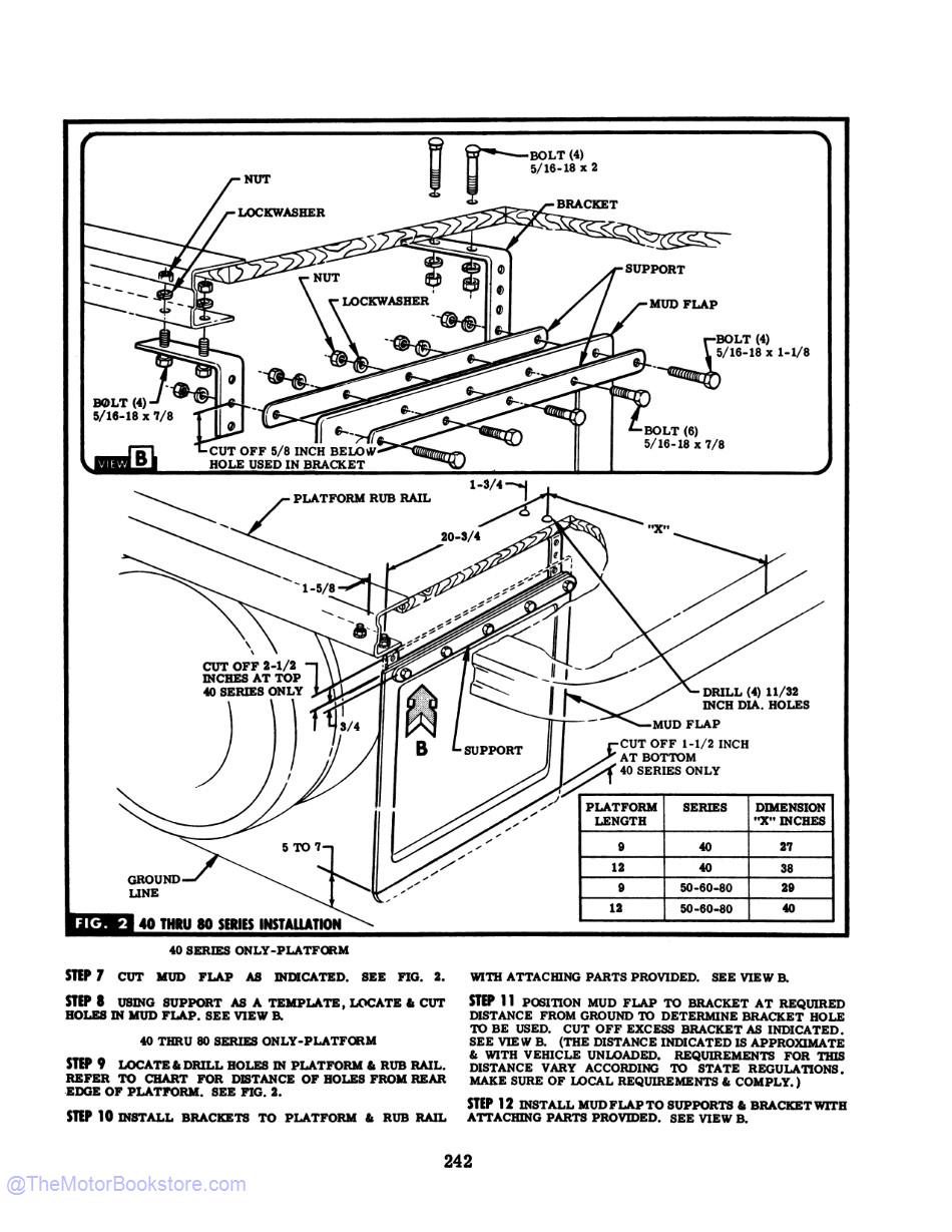 1963 Chevrolet Car, Truck Accessories Installation Reference Manual